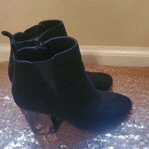 Express Black Ankle Boots